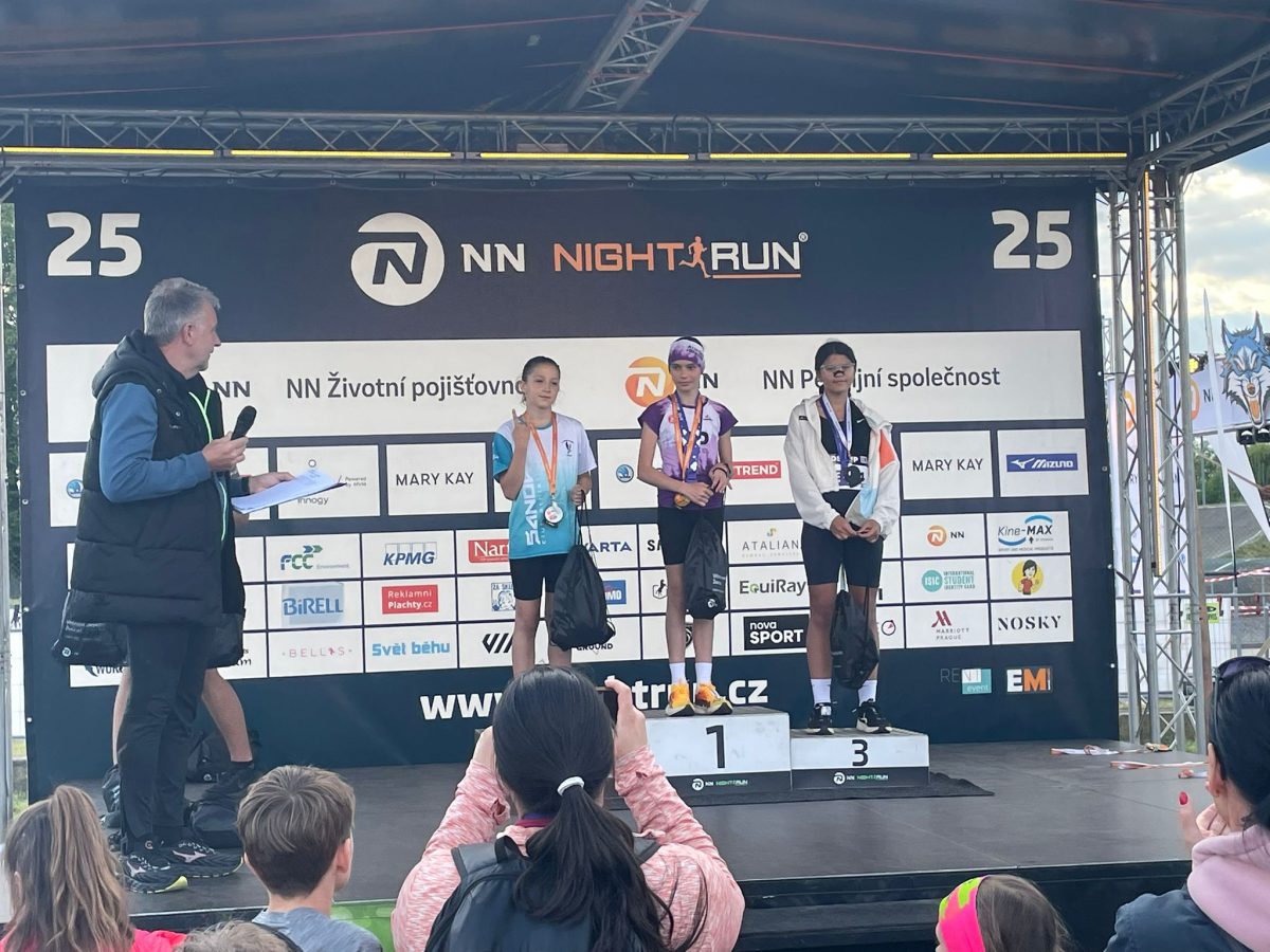 Nigh Run Brno - Anička Kučera - 3. místo  24. 5. 2025