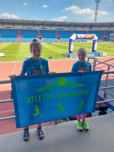 Sabina Horáková a Sofie Filípková 26. 6. 2023 (Ostrava) - Čokoládová tretra