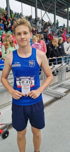 EKAG 2022 - Jakub Lenoch 3. místo v běhu na 60 m
