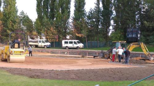Rekonstrukce stadionu 09/2015