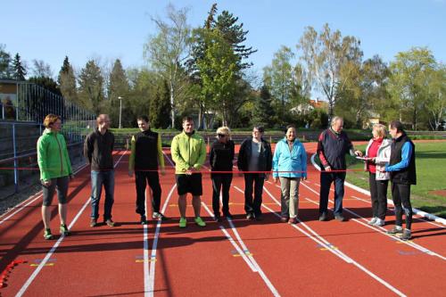 Slavnostní otevření stadionu po rekonstrukci 04/2016