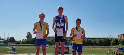 MČR staršího žactva ve vícebojích - Jakub Lenoch 1. místo - 4. 6. 2023 Přerov