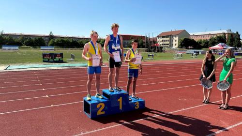 MČR staršího žactva ve vícebojích - Jakub Lenoch 1. místo - 4. 6. 2023 Přerov